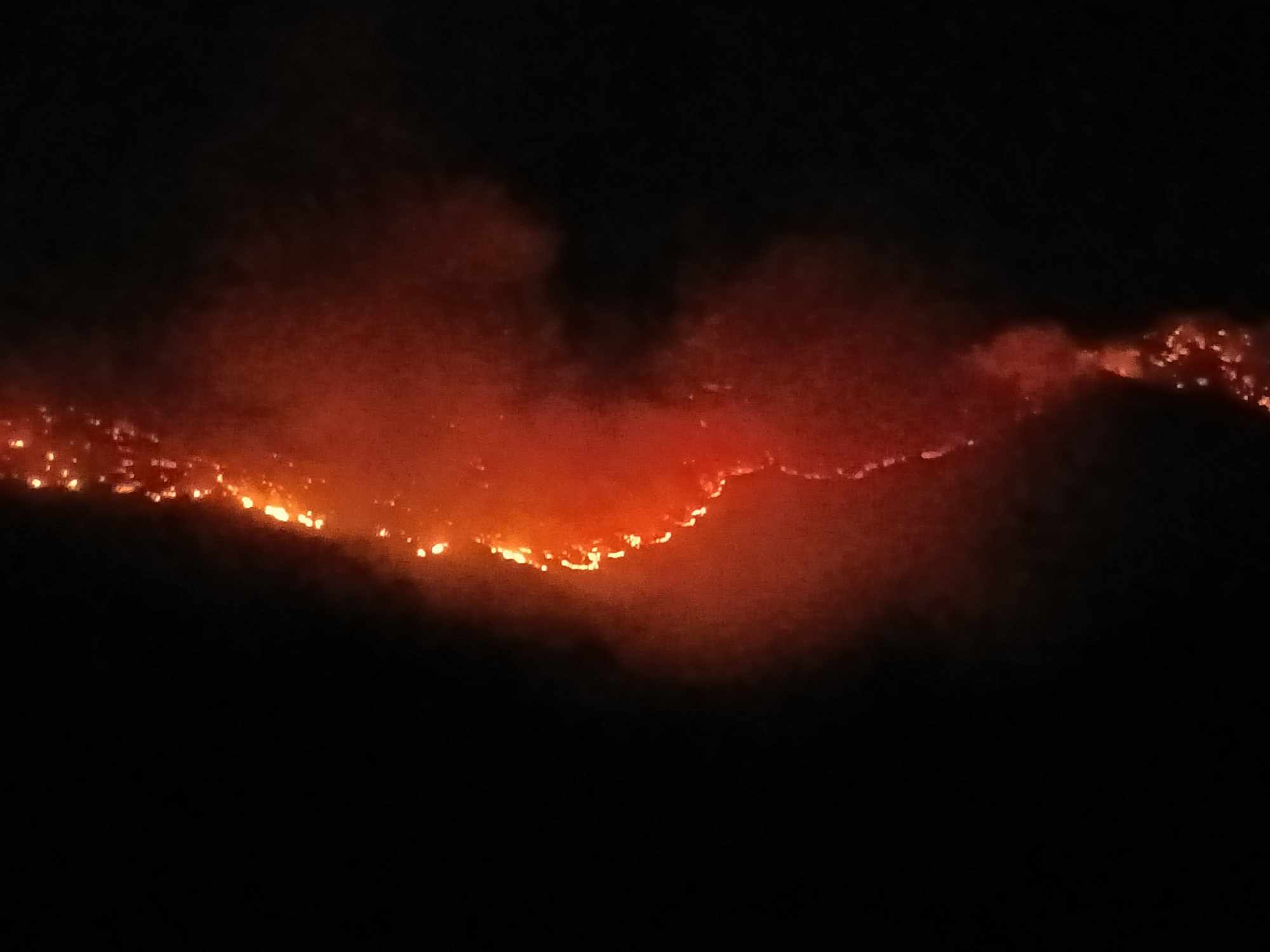 Οι κυνηγοί της Χίου στη μάχη της φωτιάς στη Σιδηρούντα