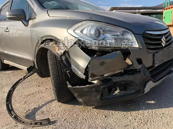 Αταλάντη: Αυτοκίνητο συγκρούστηκε με μεγάλο αγριογούρουνο