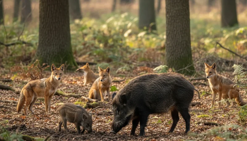 Κίνδυνος από αγριογούρουνα και τσακάλια στους Φούρνους Ερμιονίδας