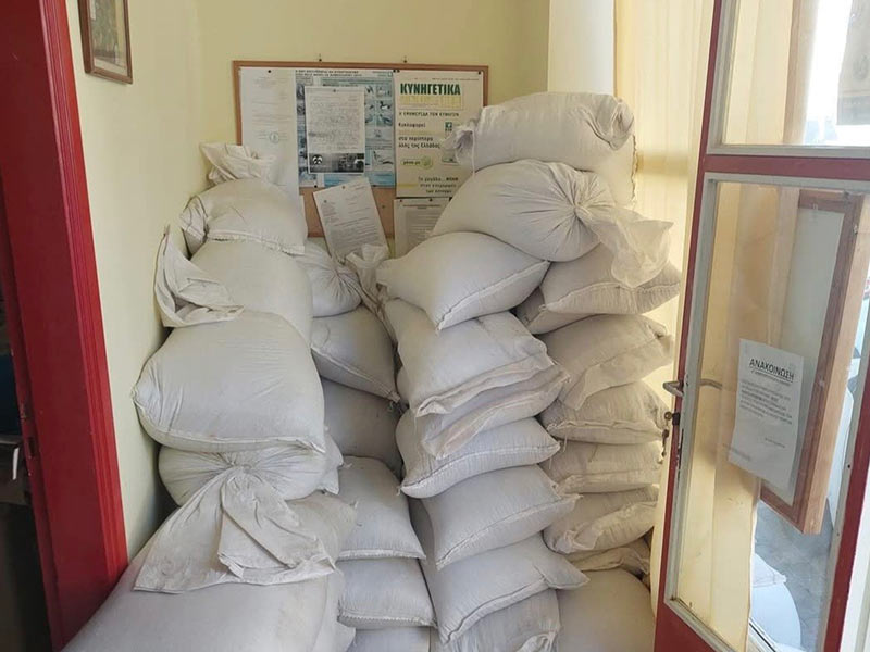 Κ.Σ. Λεωνιδίου : Τροφή για τα άγρια ζώα